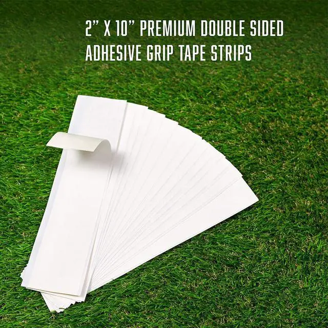 Alt view image 2 of 6 - Professional Golf Grip Tape 2" x 10" Solvent Activated Double Sided Adhesive Strips for Regripping Golf Clubs Wood Hybrid Iron Wedge Putter, Easy to Peel & Pre Cut