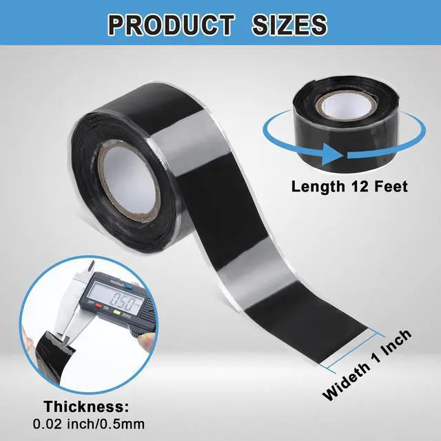 Alt view image 7 of 7 - Grip Tape Silicone Rubber Grip Tape Fusion Water-Resistan Tape for HandlePull Up Bar, Barbells, Dumbbells, Lacrosse, Sport Equipments and Tools Pink