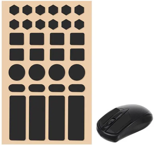 Main image of = Pre-Cut 1 Universal Griptape, Mouse Grip Tape, Adhesive Pre-Laminated Sweat Absorbing High Performance Universal Anti Slip Mouse Keycap Grip Tape, Ultra-Thin 0.5mm