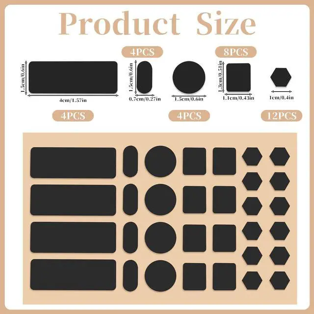 Alt view image 2 of 7 - = Pre-Cut 1 Universal Griptape, Mouse Grip Tape, Adhesive Pre-Laminated Sweat Absorbing High Performance Universal Anti Slip Mouse Keycap Grip Tape, Ultra-Thin 0.5mm
