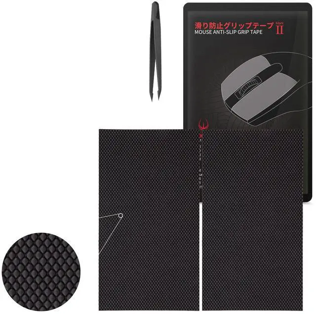 Main image of New 2.0 DIY Version Mouse Anti Slip Grip Tape for Gaming Mouse Skins,Sweat Resistant,Cut to Fit,Easy to Apply,Professional Mice Upgrade Kit
