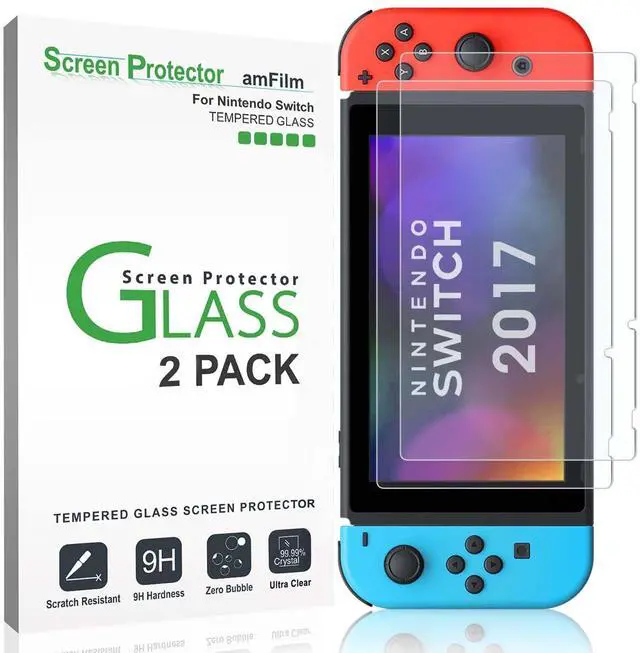 Main image of Tempered Glass Screen Protector for Nintendo Switch 2017 (2-Pack)