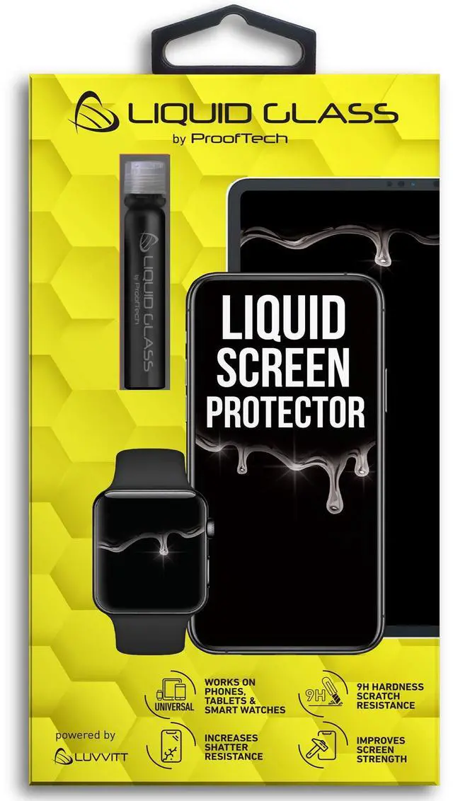 Main image of Liquid Glass Screen Protector for Up to 4 Devices | Universal for All Smartphones Tablets Smart Watches