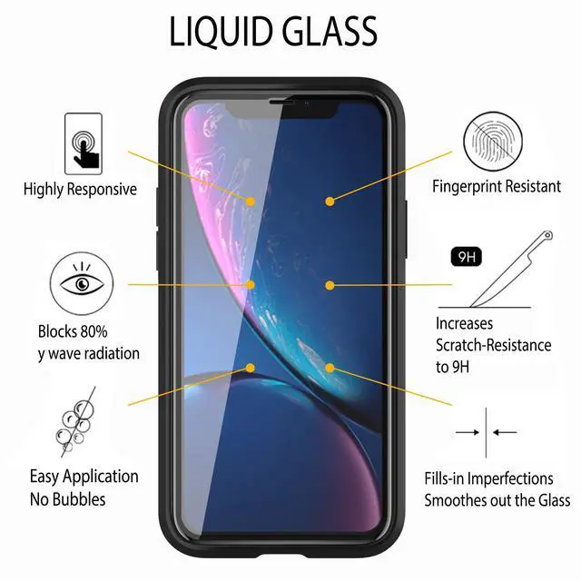 Alt view image 5 of 6 - Liquid Glass Screen Protector for Up to 4 Devices | Universal for All Smartphones Tablets Smart Watches