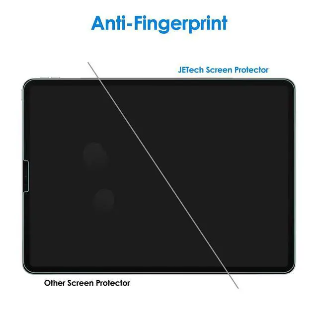 Alt view image 7 of 7 - Screen Protector for iPad Pro 12.9-Inch 2022/2021/2020/2018 (6th/5th/4th/3rd) Model, Edge to Edge Liquid Retina Display, Face ID Compatible, Tempered Glass Film, 1-Pack