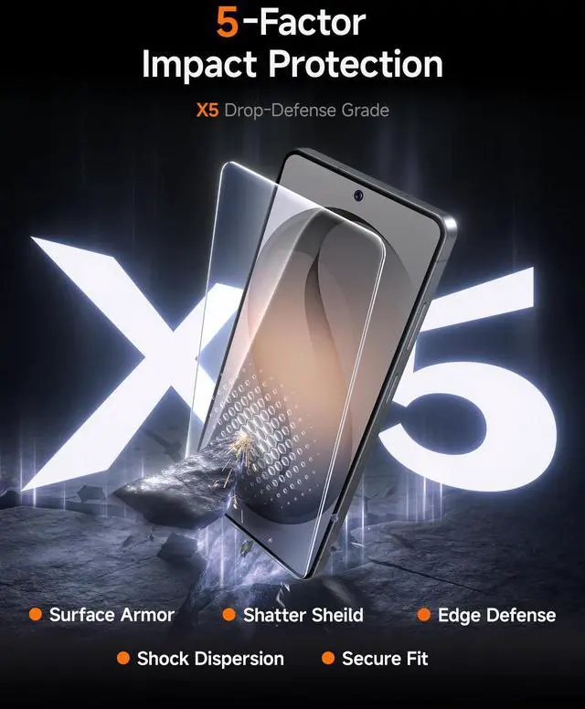 Alt view image 4 of 7 - Pack for Samsung Galaxy S26 Ultra Screen Protector, HD Clear Tempered Glass, 9H Scratch & Impact Resistant, Ultrasonic Fingerprint Sensor Compatible, Bubble-Free & Dust-Free
