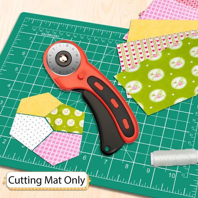 Alt view image 5 of 7 - Cutting Mat 12in×18in, Cutting Mats for Crafts, Self Healing Cutting Mat A3, Fabric Cutting Mats Double Side for Sewing, Quilting, Craft Mat for Desktop, Matting & Mounting Materials