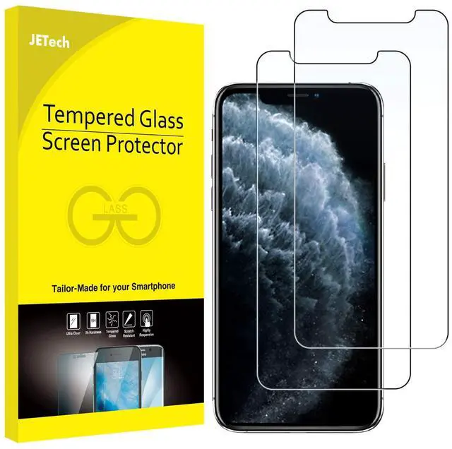 Main image of Screen Protector for iPhone 11 Pro, iPhone Xs and iPhone X 5.8-Inch, Tempered Glass Film, 2-Pack