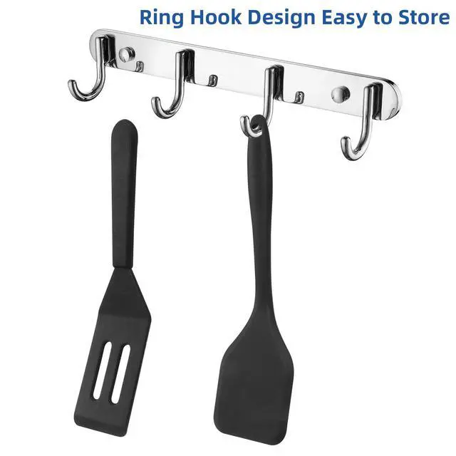 Alt view image 2 of 2 - Pieces Flexible Mini Spatula, Black