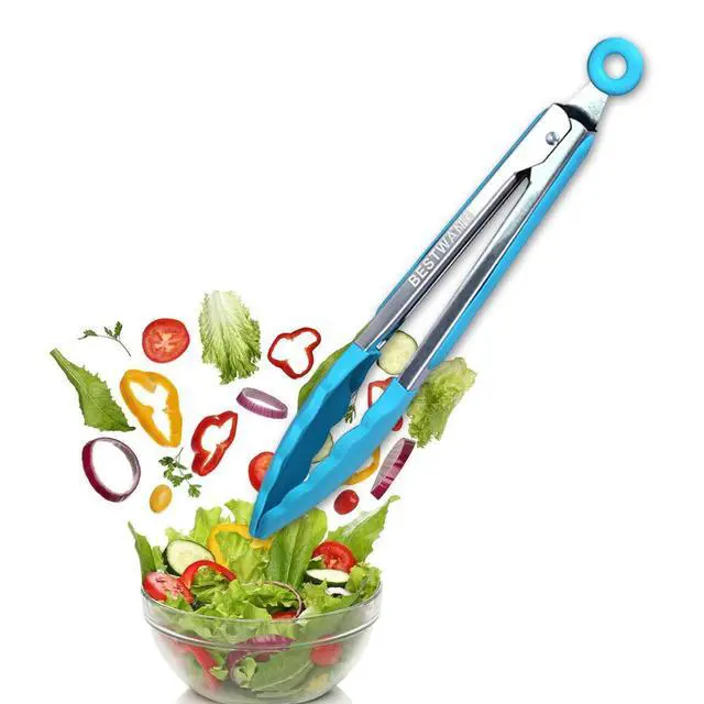 Alt view image 5 of 7 - Kitchen Utensil Set - 11 Cooking Utensils - Colorful Silicone Kitchen Utensils - Nonstick Cookware with Spatula Set - Colored Best Kitchen Tools Kitchen Gadgets(Multi)