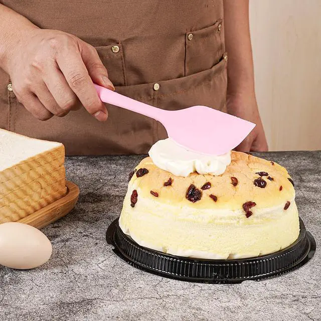 Alt view image 2 of 6 - Pack Mini Silicone Spatula Set, 8.3 Inch Small Rubber Spatula Heat Resistant, Heat Flexible Silicone Spatulas Cake Spatula Scraper Cooking for Mixing, Baking, Non Stick Pans