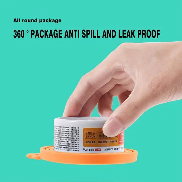 Alt view image 7 of 7 - 5 Pack Pet Covers/Dog Cat Lids/Cat can sealing lid, pet cat paw opening can, cat food spoon, dog, can sealing and preservation silicone lid