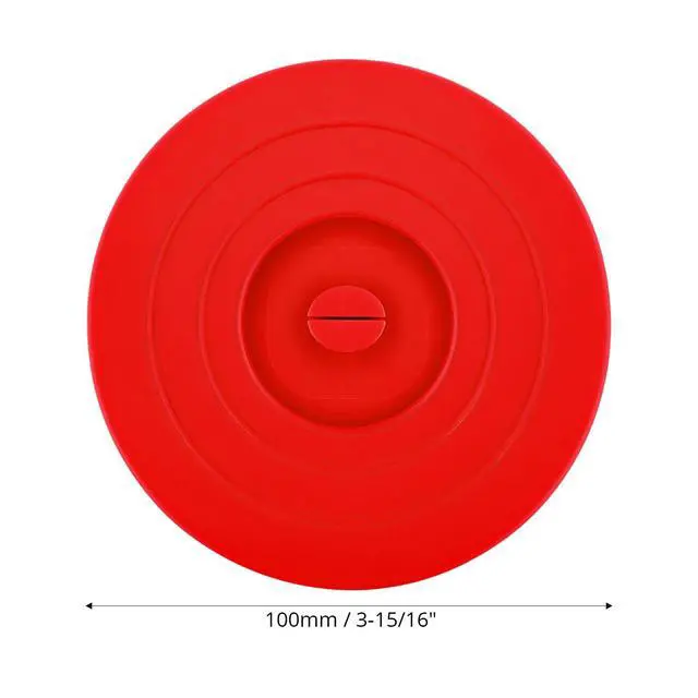 Alt view image 6 of 7 - Silicone Cup Covers 10 Pack, 4 Inch Drink Cup Lids with Spoon Holder, Airtight Seal Mug Covers for Coffee Tea, Reusable Cup Lids for Mugs Glasses, 5 Bright Colors