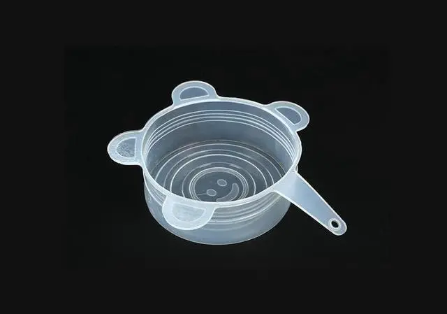 Alt view image 7 of 7 - 24 Pieces Silicone Stretch Lids Reusable Expandable Silicone Can Lids Round Elastic Container Lids Food Storage Covers for Cups, Mugs, Soda, Small Bowl Fruits, Canning (2.6'' Diameter)