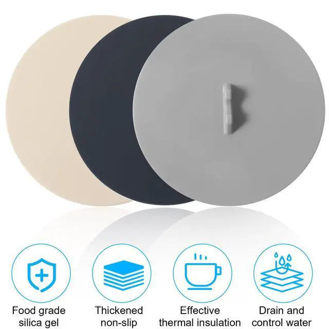 Alt view image 3 of 7 - 6Pcs Silicone Lids for Cups, Universal Silicone Cup Covers