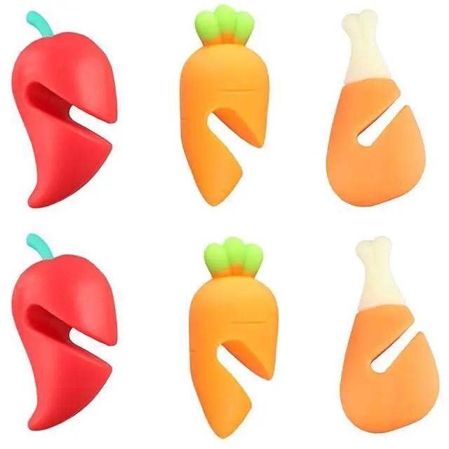 Main image of 6Pcs Spill-proof Lid Lifter,Silicone Lid Spill Stopper Anti Overflow Pot,Cute Heat-resistant Kitchen Gadgets for Soup Pot(Multicolored)