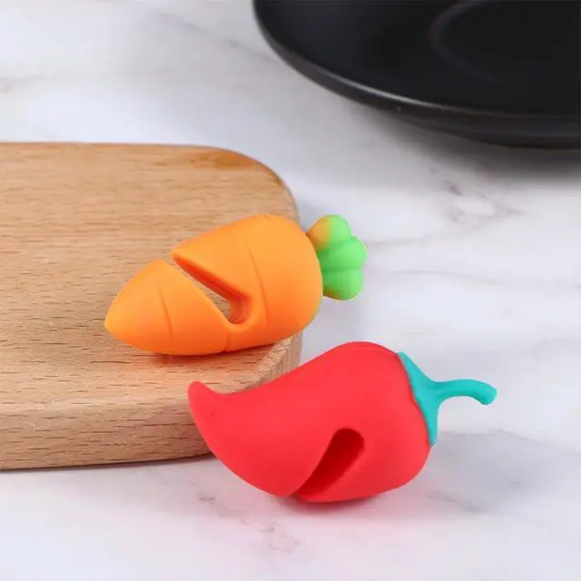 Alt view image 4 of 7 - 6Pcs Spill-proof Lid Lifter,Silicone Lid Spill Stopper Anti Overflow Pot,Cute Heat-resistant Kitchen Gadgets for Soup Pot(Multicolored)