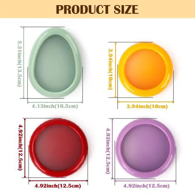 Alt view image 6 of 7 - Saver and Onion Storage 4 Set - Reusable refrigerator avocado storage containers,for fridge Apples, Tomatoes, Tomato, Lemons for Ideal