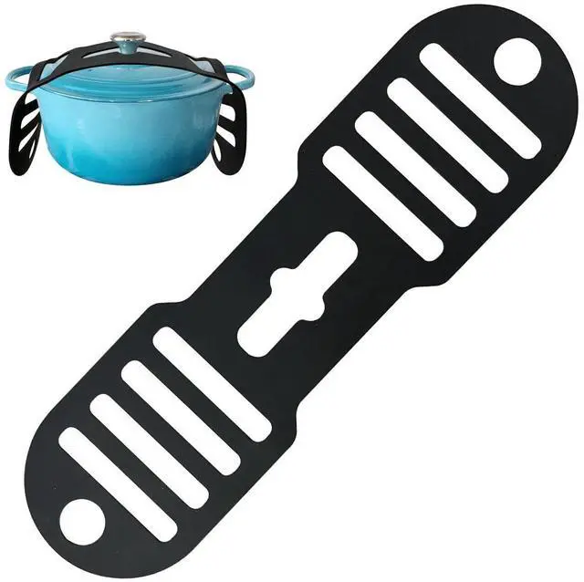 Main image of Universal Silicone Lid Lock Strap for Crockpot Slow Cooker 6/7/8 Quart, Reusable Crockpot Lid Holder Accessories