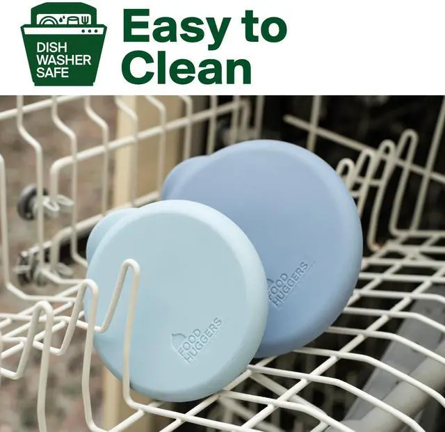 Alt view image 5 of 7 - Silicone Can Covers Set of 2 | Reusable Food Grade Silicone Lids for Cans | Airtight Seal Keeps Food Fresh | Eco-Friendly Jar Sealer & Storage Solution | BPA Free Canned Pet Meal Sealer