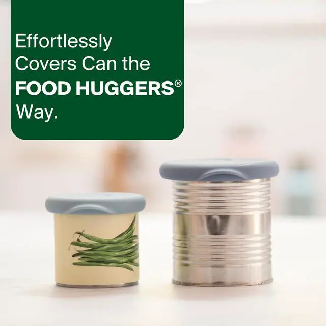 Alt view image 6 of 7 - Silicone Can Covers Set of 2 | Reusable Food Grade Silicone Lids for Cans | Airtight Seal Keeps Food Fresh | Eco-Friendly Jar Sealer & Storage Solution | BPA Free Canned Pet Meal Sealer