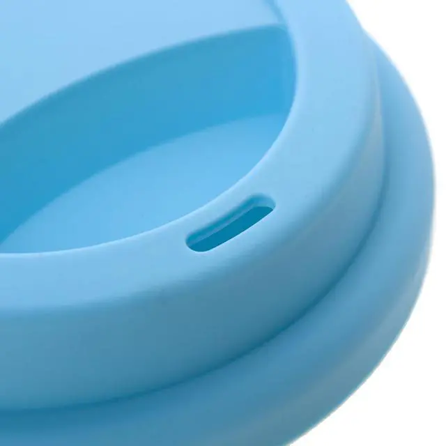 Alt view image 5 of 7 - PCS Silicone Drinking Lid, Reusable Coffee Cup Covers/Lids (Fits Cup Rim 3.46-3.62 Inches / 8.8-9.2cm), Microwave & Dishwasher Safe - Black