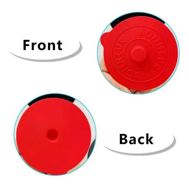 Alt view image 4 of 7 - 3 Pcs Silicone Cup Lids Anti Dust Seal Mug Covers Reusable Glass Cup Covers for Mugs Tea Cups Coffee Cup Cover