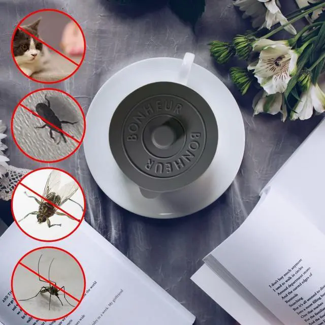 Alt view image 6 of 7 - 3 Pcs Silicone Cup Lids Anti Dust Seal Mug Covers Reusable Glass Cup Covers for Mugs Tea Cups Coffee Cup Cover