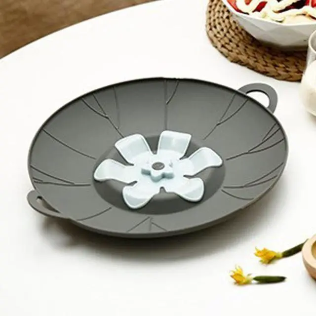 Alt view image 7 of 7 - 3pcs Silicone Lid Set, Microwave Splatter Cover, Reusable Heat Resistant Lids, Boil Safeguard, Spill Stopper, Multi-Function Kitchen Covers, Fridge Dishwasher Safe