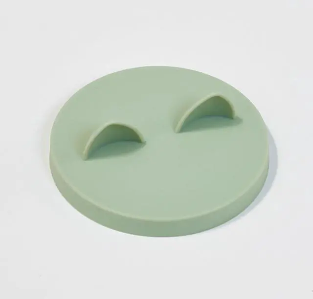 Alt view image 3 of 5 - Pack Cat Food Can Lids, Small Size (3 oz) Silicone Pet Food Can Lids Covers for 3 oz Cat Food Cans, Light Green