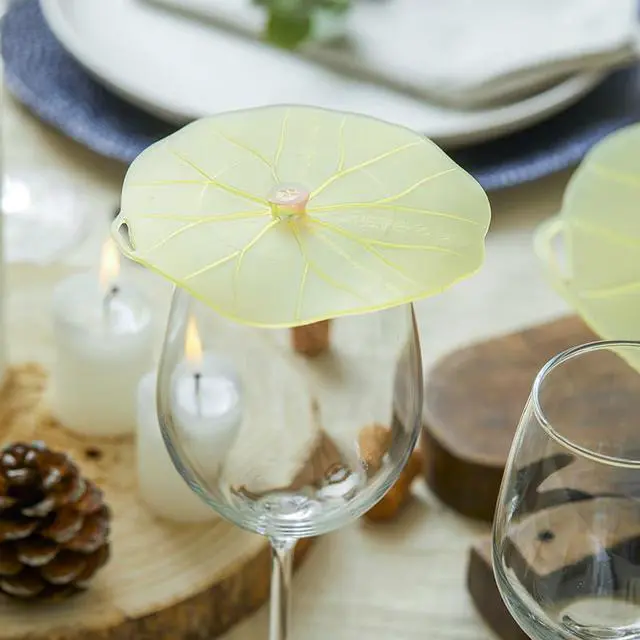 Alt view image 6 of 6 - Lilypad Drink Cover Set/2