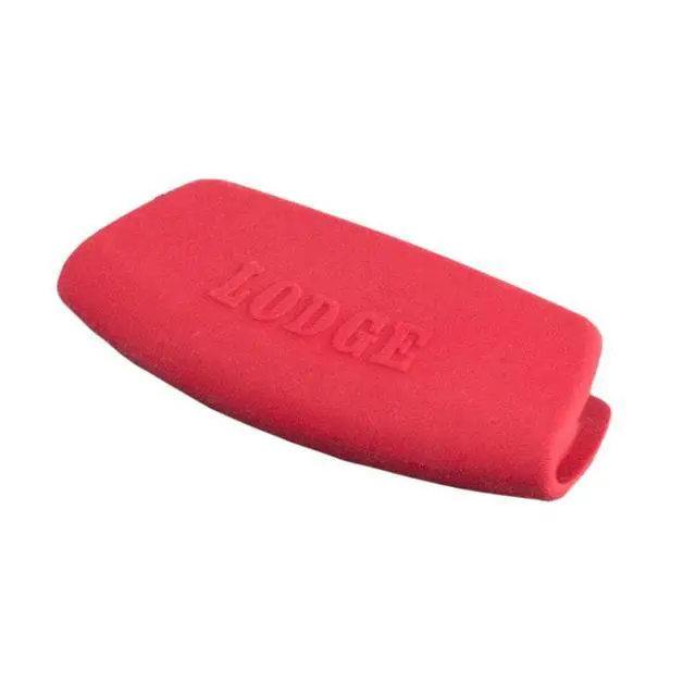 Alt view image 7 of 7 - Silicone Grips - Dishwasher Safe Silicone Grips Designed Bakeware Products Only - Reusable Heat Protection Up to 425° - Red