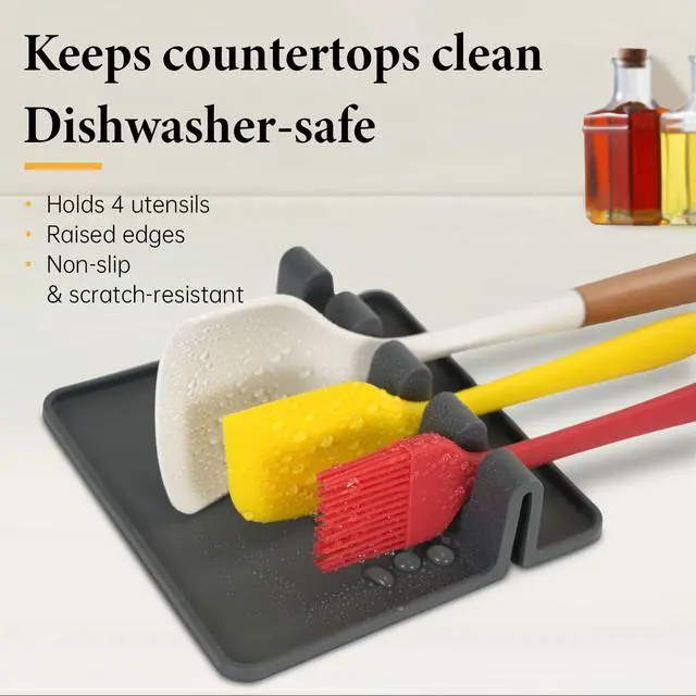 Alt view image 7 of 7 - Removable Pot Handle, Universal Pan Handle, Replacement for Pots and Pans, Fits All Cookware, Includes Spoon Rest, Durable & Heat-Resistant, Black