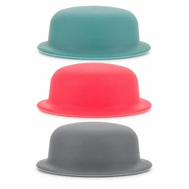 Main image of 3Pcs Silicone Pot Lid Covers, Non-slip Cookware Lid Knobs, Pan Cover Handle Thicken Saucepan Lid Replacement Knob Silicone Universal Pot Lid Top Cover