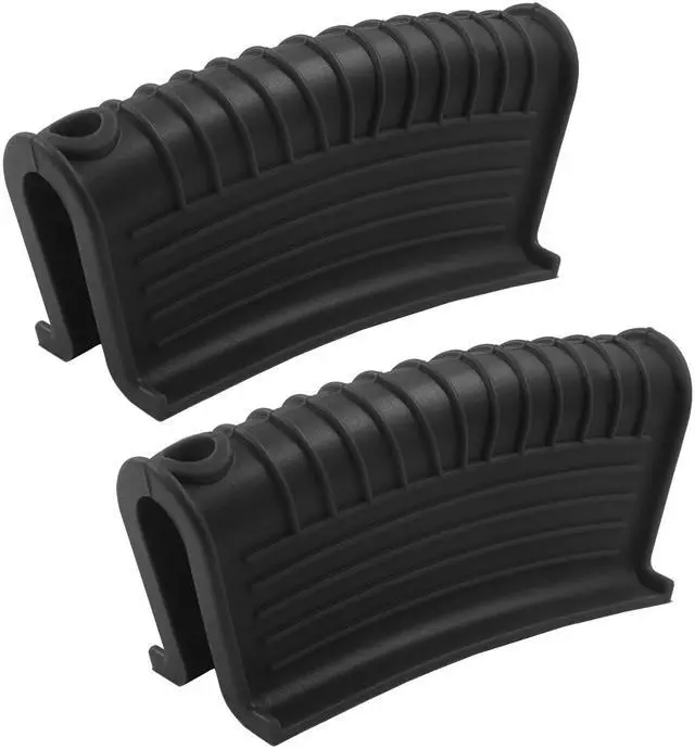 Main image of Silicone Pot Handle Holders, 2 PCS, Black