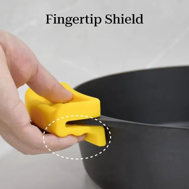 Alt view image 3 of 7 - Extra Thick Double Silicone Handle Cover for Cast Iron Griddle