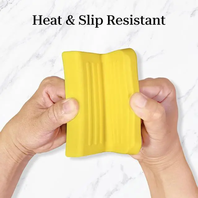 Alt view image 4 of 7 - Extra Thick Double Silicone Handle Cover for Cast Iron Griddle