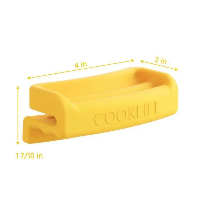 Alt view image 6 of 7 - Extra Thick Double Silicone Handle Cover for Cast Iron Griddle