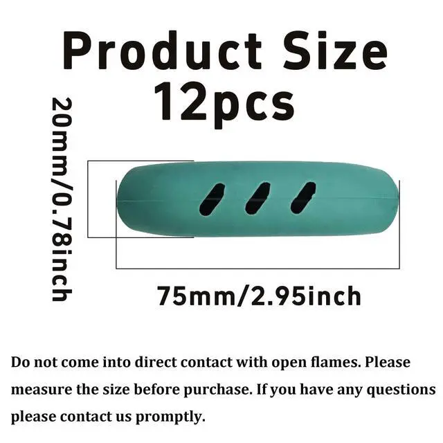 Alt view image 2 of 7 - Pairs 3x0.8 Silicone Pan Handle Grips, Heat-Proof Pot Holder Sleeves, Anti-Scald Kitchen Covers, Non-Slip Cookware Protectors for Wok Frying Pans Griddles(Light Green)