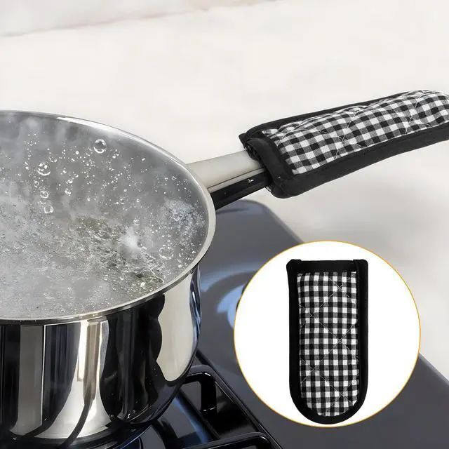 Alt view image 3 of 7 - 4PCS Cast Iron Skillet Handle Covers, Pot Holders for Kitchen