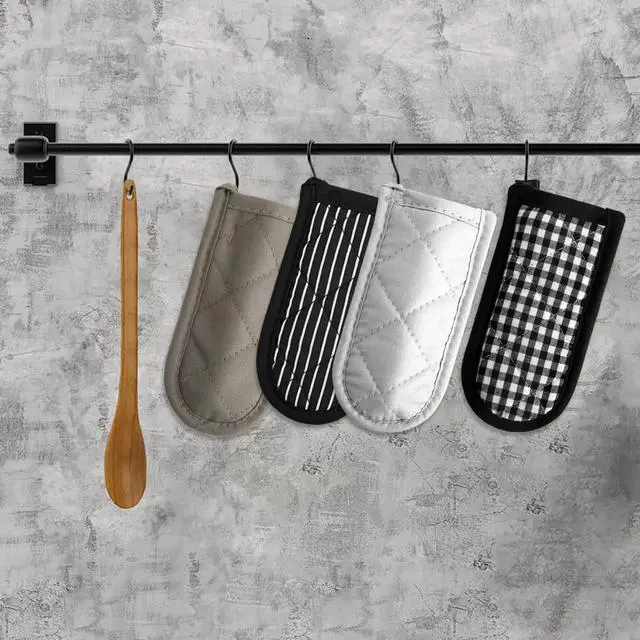 Alt view image 6 of 7 - 4PCS Cast Iron Skillet Handle Covers, Pot Holders for Kitchen