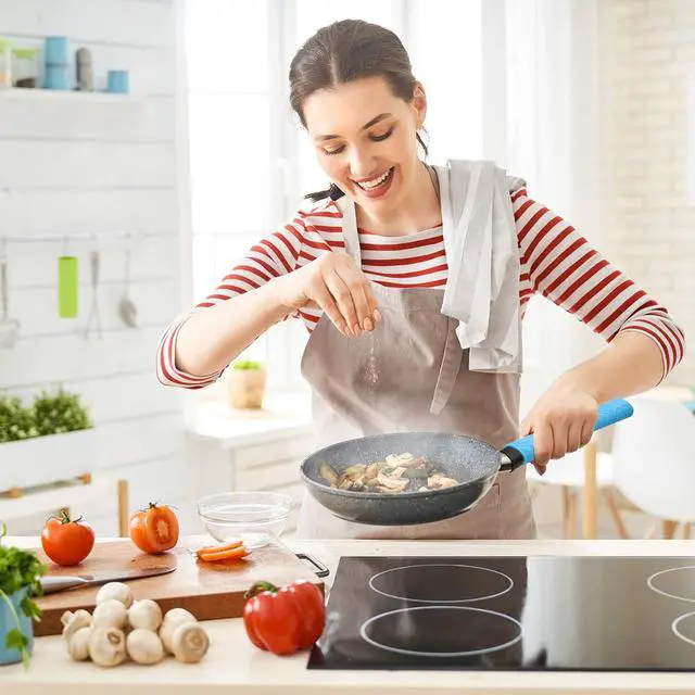 Alt view image 7 of 7 - 5 Pieces Silicone Hot Handle Holder Rubber Pot Sleeve Heat Resistant Kitchen Potholders for Cast Iron Pans, Metal Frying Pans, Skillets, Griddles, 5 Colors