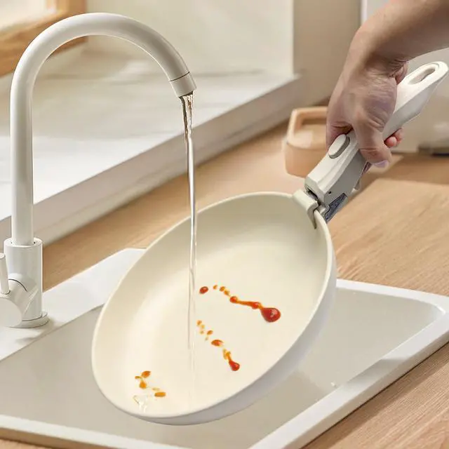 Alt view image 6 of 7 - Removable Pot Handle with Silicone Mitts, Detachable Pan Handles, Universal Pan Replacement Handles for Pots and Pans