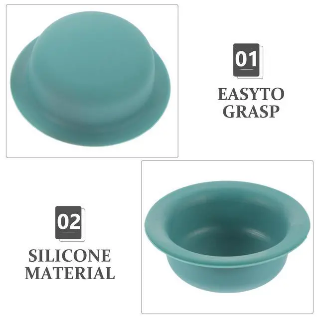 Alt view image 6 of 7 - 3pcs Silicone Pot Lid Knob Covers Universal Pot Pan Lids Replacement Knobs Covers Frying Pan Holding Handles for Kitchen Cookware