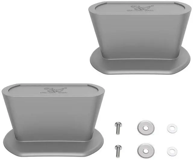 Main image of Silicone Universal Pot Lid Replacement Knobs Pan Lid Holding Handles Anti-scald Cookware Cover for Kitchen Glass Lid 2 Pack Grey