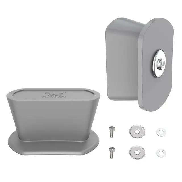 Alt view image 2 of 6 - Silicone Universal Pot Lid Replacement Knobs Pan Lid Holding Handles Anti-scald Cookware Cover for Kitchen Glass Lid 2 Pack Grey