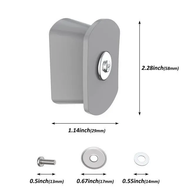 Alt view image 3 of 6 - Silicone Universal Pot Lid Replacement Knobs Pan Lid Holding Handles Anti-scald Cookware Cover for Kitchen Glass Lid 2 Pack Grey