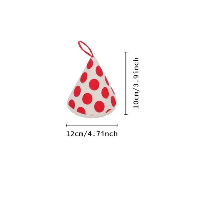 Alt view image 2 of 6 - 4 -Pack Mini Heat Resistant Oven Mitts, Anti-Scald Pot Lid Handle Mitt & Triangular Pot Knob Cover, Silicone Hot Pot Lid Grip Holder for Cooking Baking, Casserole & Kitchen Use