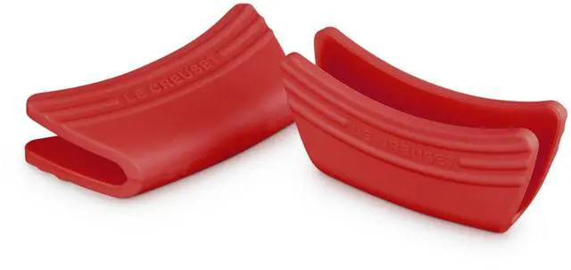 Main image of Silicone Set of 2 Handle Grips, 5" x 2 1/2" Each, Cerise
