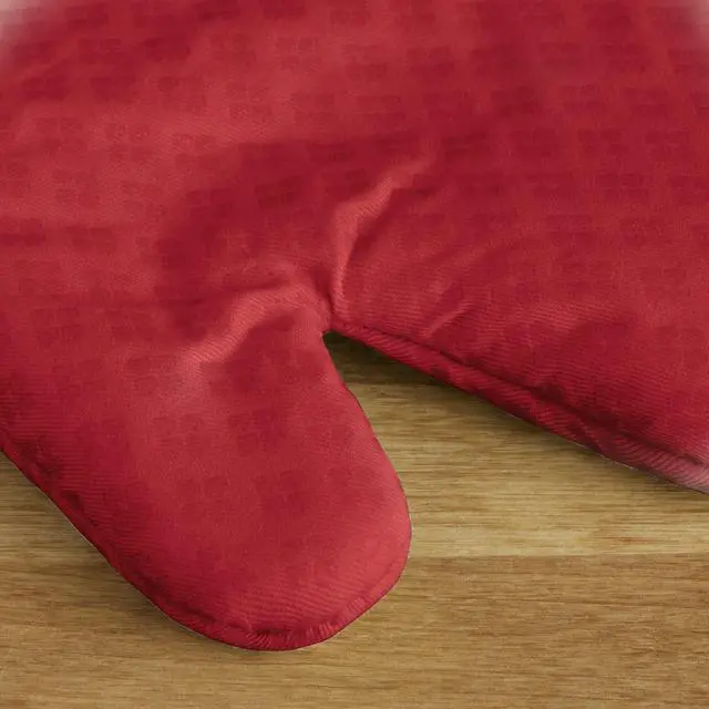 Alt view image 3 of 6 - Asteroid Oven Mitt Set, 7"x12.5", Fire Red, 2 Piece